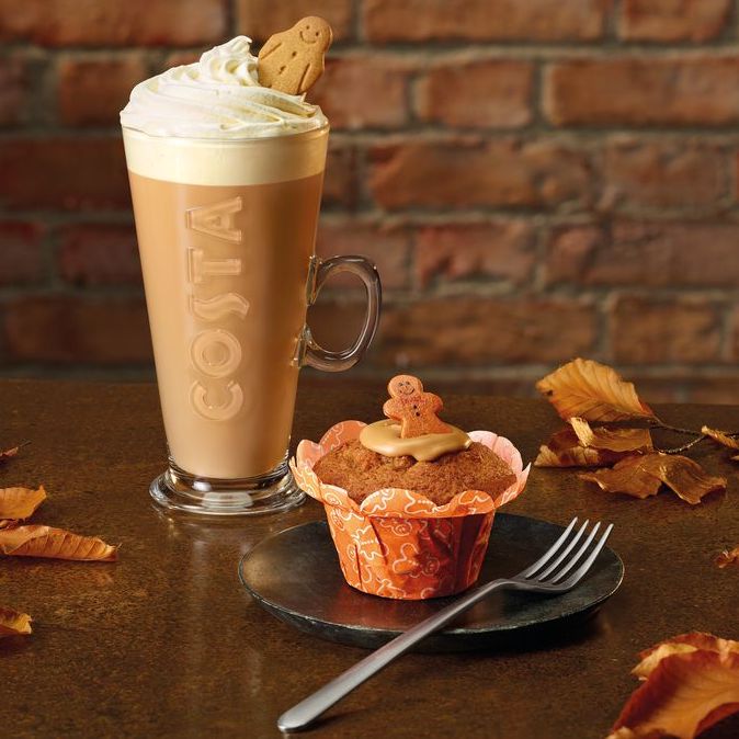 Costa Gingerbread - New Menu